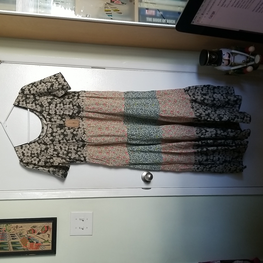 Natural life floral dress
